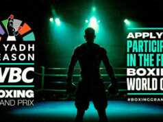 RIYADH SEASON WBC GRAND PRIX APPLICATIONS UPDATE