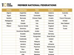 NIGERIA AMONG SIX AFRICAN COUNTRIES IN WORLD BOXING