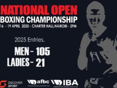 Boxing Federation of Kenya 2025 National Open Championship.
