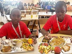 KENYAN BOXERS UNHAPPY WITH FOOD SERVED IN ALGERIA