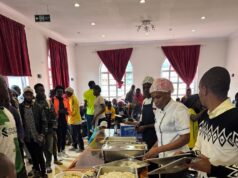 BFK PRESIDENT JAMAL FEEDS OVER 100 BOXERS COMPETING IN JUNIOR AND YOUTH EVENT