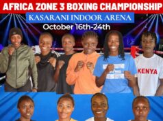 KENYAN FEMALE BOXERS WILL DAZZLE THE CROWD WITH THEIR PUNCHING PROWESS AND BRAVERY AT KASARANI GYM