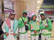 NIGERIAN BOXERS ARRIVE IN SAUDI ARABIA