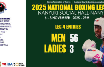 CALEB WANDERA MAKES POLICE DEBUT, OKAKA AND JAKABABA IN FIFTH FIGHT AS NAIROBI, KISUMU AND SIAYA SKIP NANYUKI LEAGUE