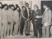 MUCHOKI LEADS COMRADES IN 1976 THRILLER WATCHED BY PRESIDENT JOMO KENYATTA AT STATE HOUSE