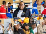 FROM RING TO CABINET: MINISTER NONO THROWS FIRST PUNCH AS SHE RE-ENTERS BOXING WORLD IN STYLE