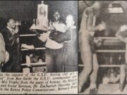 BILLY KIKONDE SHOCKS INTERNATIONAL PETER KANG’ETHE TO PICK BEST BOXER’S AWARD IN THE 1976 POLICE PROVINCIAL TOURNAMENT