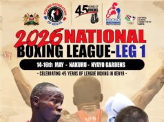 AFRICA’S OLDEST BOXING LEAGUE CELEBRATES 45TH YEAR WITH A GIANT CAKE IN SEASON OPENER SET FOR NAKURU MAY 14-16