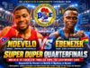 SUPER DUPER QUARTER FINALS WITH NDEVELO VS EBENEZER THRILLER TOPPING THE LIGHTWEIGHT CARD SUPPORTED BY MOREMI VS BATHILY & NGULUBE VS BYANSI BRUISING DUELS