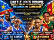 BATTLE LINES DRAWN: THE RACE FOR THE TOP SPOT IS BETWEEN DR CONGO AND CAMEROON